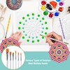 Mandala Dotting Tools,Augshy 58PCS Dot Painting Tools Set Rock Painting