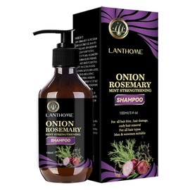 Onion Rosemary Mint Strengthening Shampoo, 100ml, Hair Growth Formula