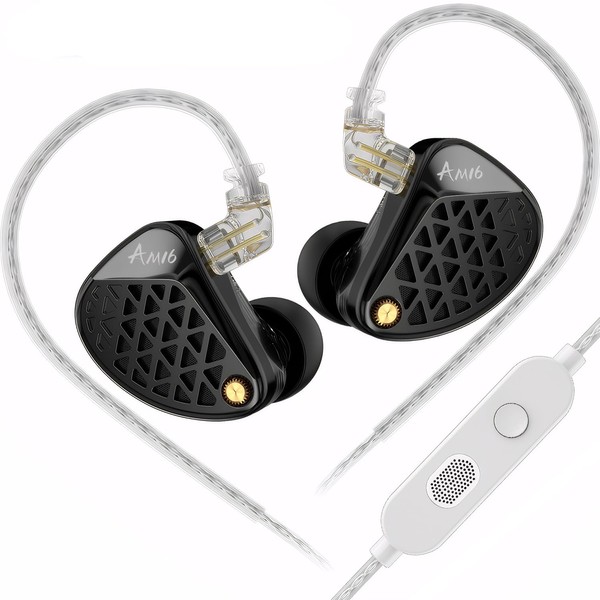 KZ AM16 Professional HiFi Earphones – 8-Unit Balanced Armature in-Ear