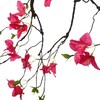 70 Inches Bougainvillea Tree Vines Artificial Flowers Rattan Branches with