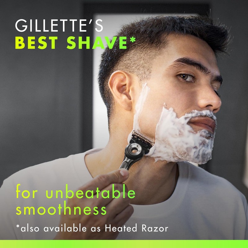 GilletteLabs Shaving Razor Blade Refills for Men, 12 Count