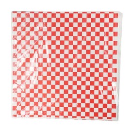 AllGIFT 200 Sheets Pink and White Checkered Deli Paper Sheets,12 x 12 inch Wax Deli Paper Sheets,Classic Checkered Basket Liner Papers,Food baskets Liners for Wrapping Bread and Sandwiches