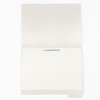 MUJI NDB23A9S Steel Paper Fasteners, Light Gray, Approx. 8.1 x