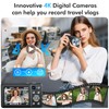 4K Digital Camera, 64MP Autofocus Vlogging Camera with Dual Lens,
