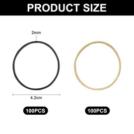 200 Pieces Of Elastic Hair Rings, Hair Style Fixing Tools, Hair Style Design Accessories, Hair Braiding Tools.