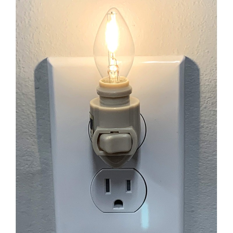 Creative Hobbies Plug in Night Light Module Includes 4 Bulbs