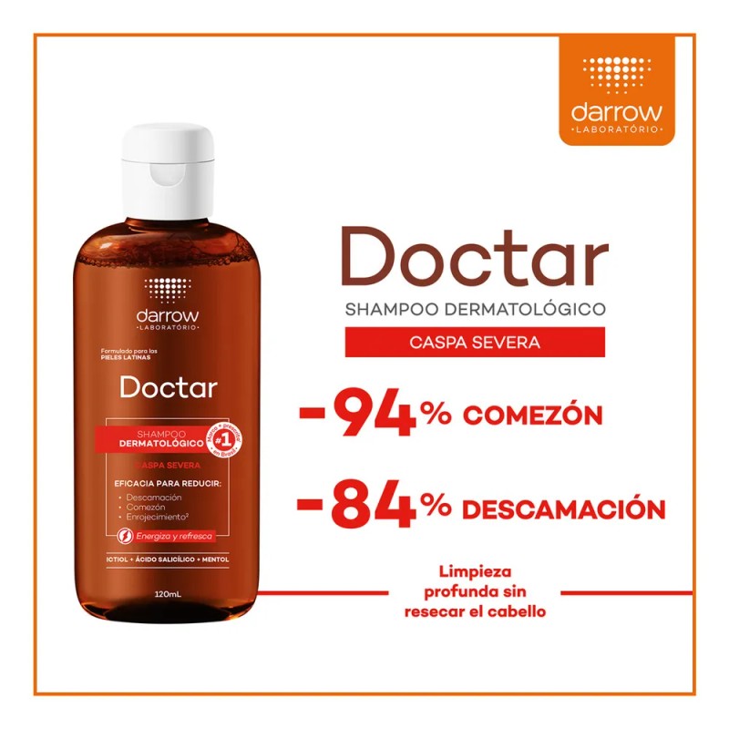 Darrow Shampoo Doctar Para Caspa Severa 120 Ml