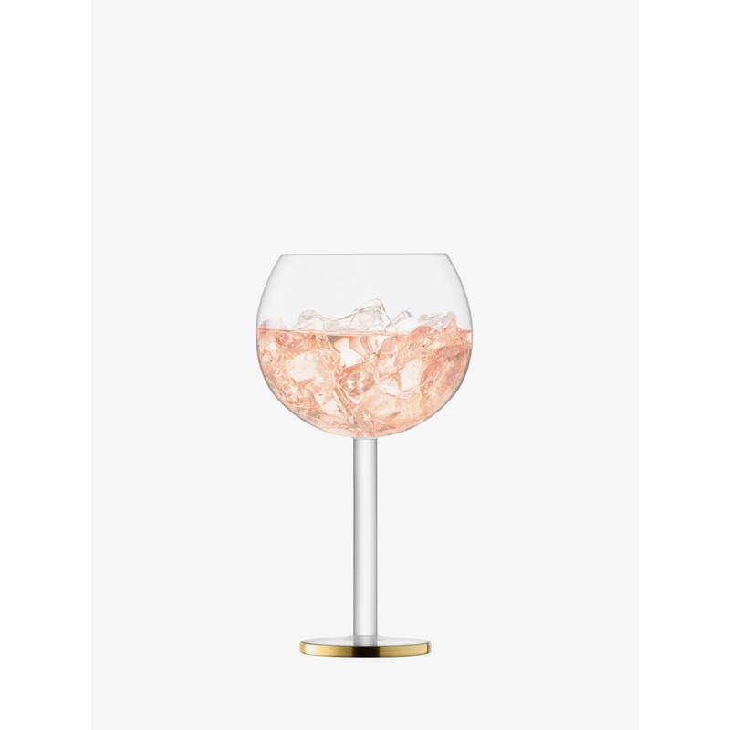 LSA Interntional Luca Cocktail & Martini, 20 onzas, oro