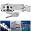 Keyed Hasp Locks Stainless Steel Locking Hasp Latch for Boat