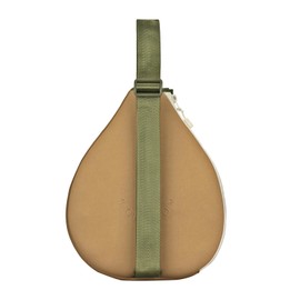 Neoprene Padded Pickleball Paddle Sling Bag with Ball Holder Pouch, Sports Padel Racquet Pouch for Men and Women