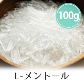 Makadamiya L-Menthol 3.5 oz (100 g) Natural Peppermint Crystal (Thin Brain/Crystal)