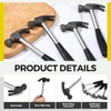 Gisafai 20 Pcs Small Claw Hammers Tools for Kids Solid