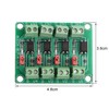 HALJIA PC817 4 Channel Optocoupler Isolation Board Voltage Control Converter