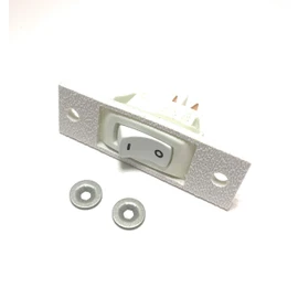 62946965 Replacement White Fan Rocker Switch Compatible With Whirlpool Jenn-Air Cooktops