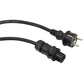 revolt Wieland Plug: Solar Power Cable Wieland Socket to Earthing Contact Plug, IP44, 5 m (Wieland Power Socket, Connection Cable Inverter, Balcony Power Plant)