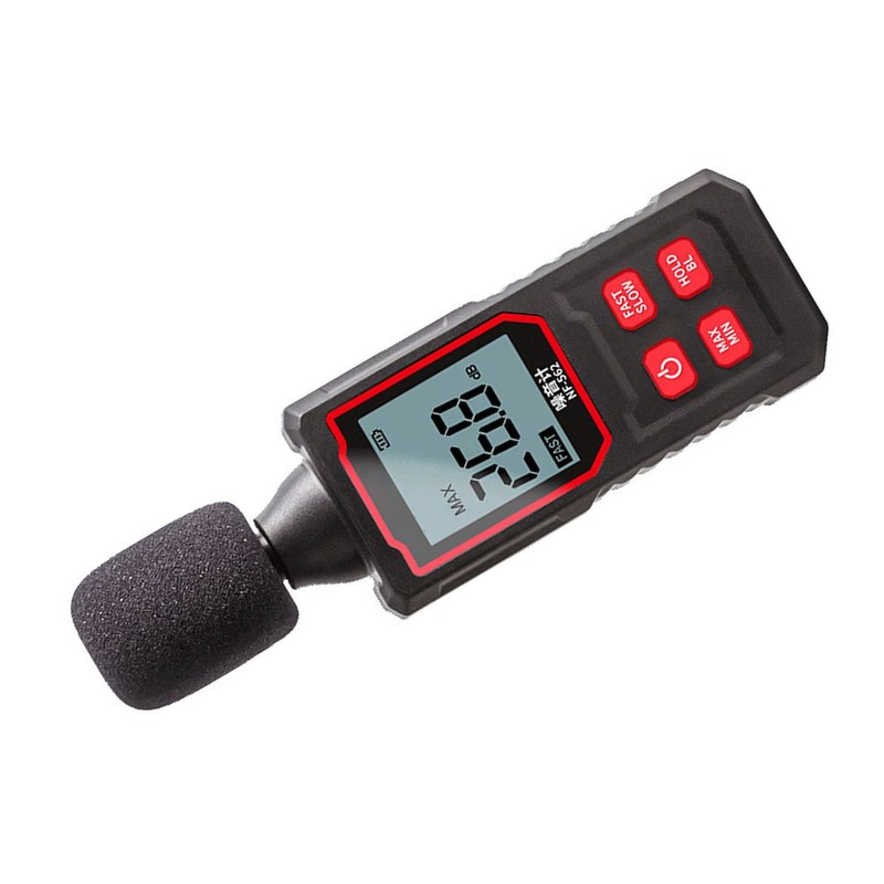 Decibel Meter High Accuracy Quick Response Noise Tester LCD Backlit