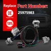 Tail Light Wiring Harness Compatible with 2007-2014 GMC Yukon XL