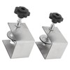 Akozon Heavy Duty 2-Piece Drawer Front Mounting Clamp, Professional Drawer
