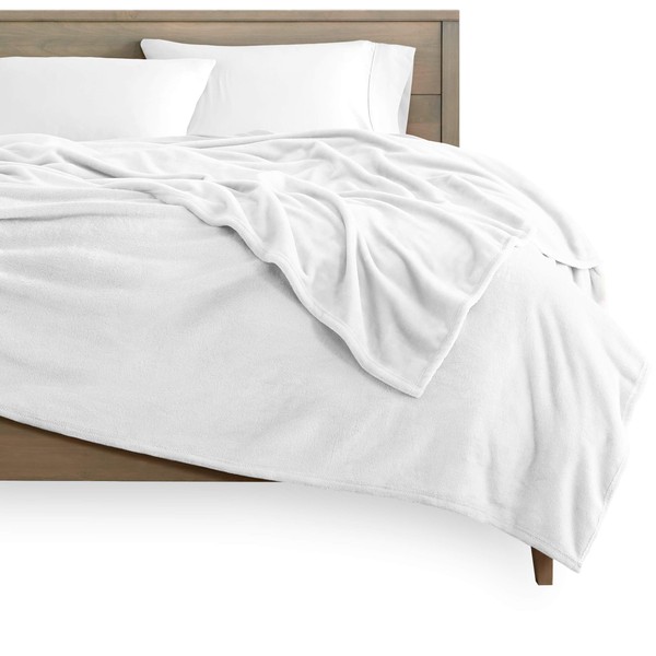 Bare Home Microplush Fleece Blanket - Ultra-Soft King Blanket -