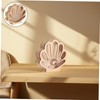 Mobestech Wooden Seashell Display Case Multi-Function Shadow Case for Seashell