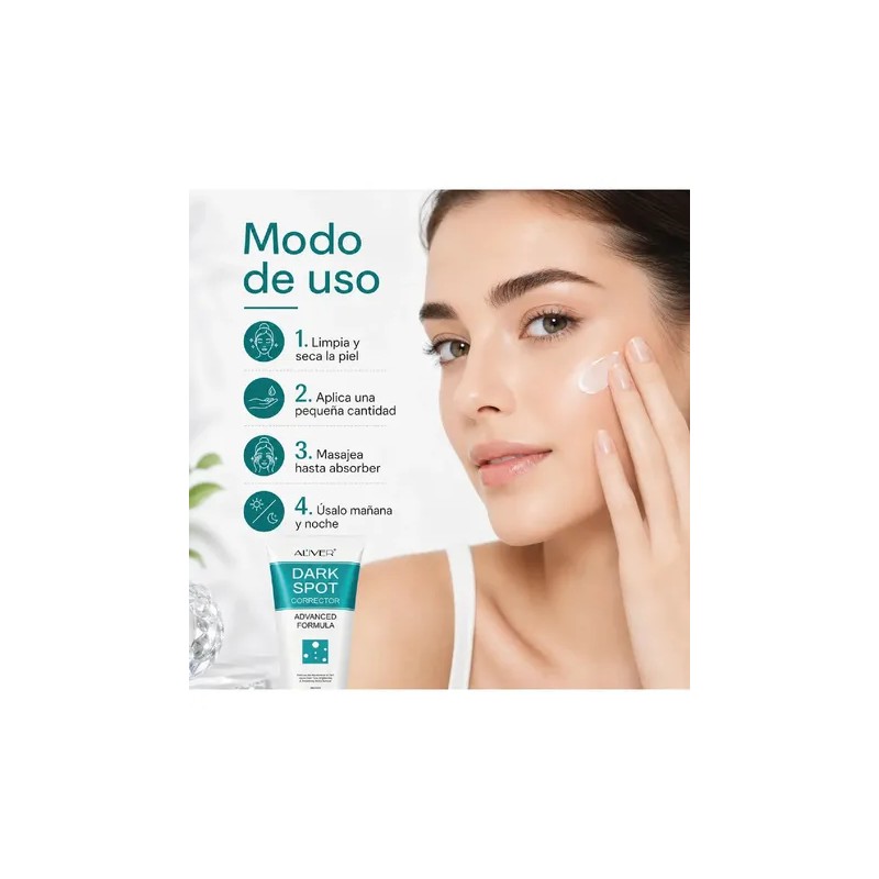 Aliver Crema Facial Antimanchas Noche con Retinol y Niacinamida 60mL