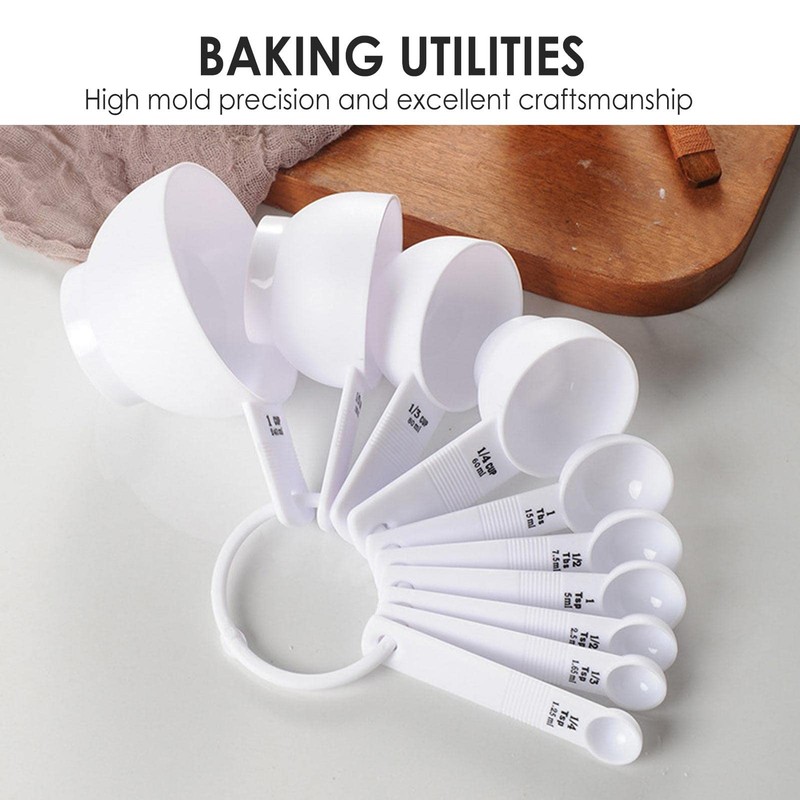 Measuring Cup Set - Simply Modern Professional 10-pc PP Measuring
