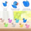 Funmo Mini Ducks Luminous Pack of 100 Mini Duck Figures,