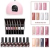 Nail Polish Set Nail Extension Gels LED Nail Lamp Base