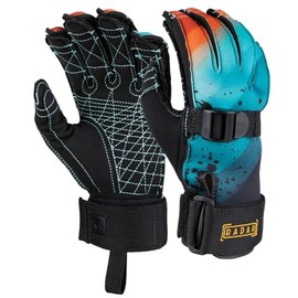Radar Total Awesomeness Inside-Out Kid's Waterski Gloves Youth Medium