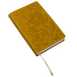 LSB, 2 Column Verse-by-Verse, Paste-Down, Mustard Faux Leather Floral