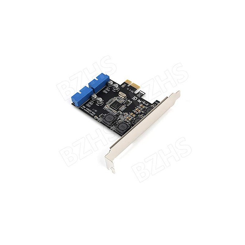 PCI-E X1 to 2 Ports 19 Pin USB 3.0 Header