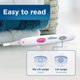 Clearblue Digital Ovulation Test Predictor Kit, Plus Bonus Rapid Detection Pregnancy Test, 10 Ovulation Tests & 1 Pregnancy Test