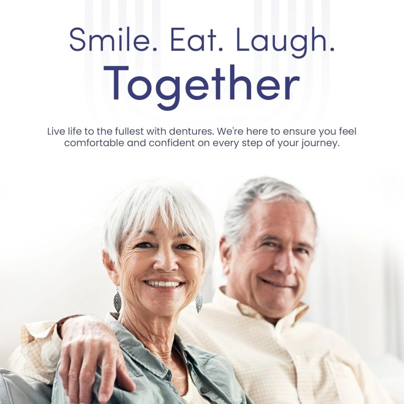 Denttach Gold Denture Adhesive, Petroleum Free Olive Oil Based Denture