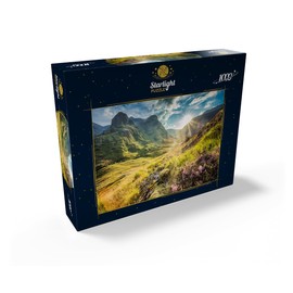 MyPuzzle Valley View Below The Mountains of Glencoe, Lochaber, Highlands, Scotland - Premium 1000 Piece Jigsaw Puzzle for Adults