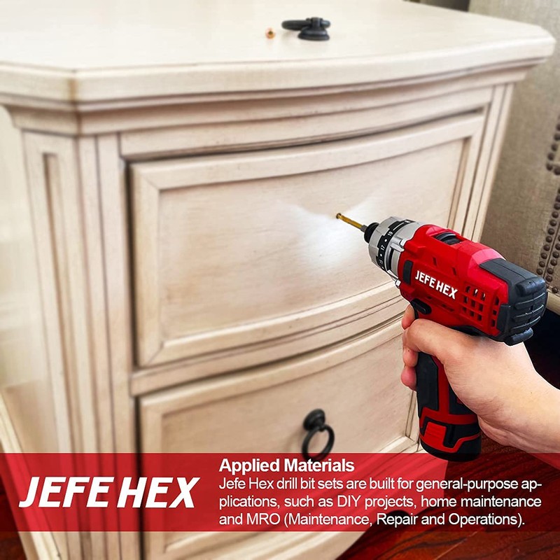 JEFE HEX 24 Pcs 3/32" (Pack of 3, 8 Pack,