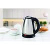Daewoo SDA1516GE 1.8L Kettle, 18/8 Stainless Steel, Brushed Steel