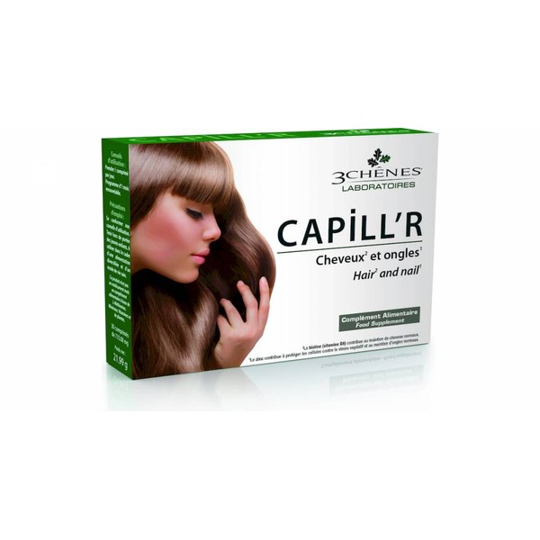3CHENES CAPILL'R HAIR& NAIL, NATURAL FORMULA WITH VITAMINS & MINERALS