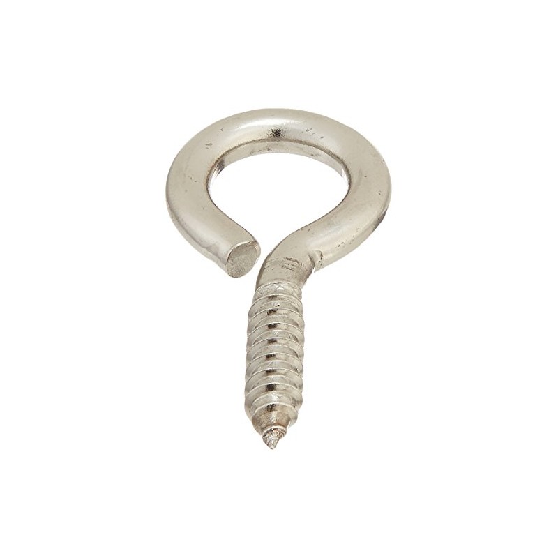 National Hardware N220-459 2016BC Screw Eye in Stainless Steel,#2, 2-5/8"