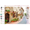 FHZON Italy Travel Photography Backdrop 7x5ft Famous European Street Buildings