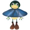 Frog Decor Cartoon Frog Sculpture Wrought Iron Animal Sculpture Garden
