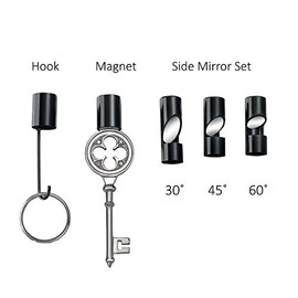 Supereyes Hook Magnet Side View Mirror Set for Borescope Endoscope N005 N013J N015 series