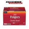 Folgers Classic Medium Roast K-Cup Coffee Pods, 100 ct.