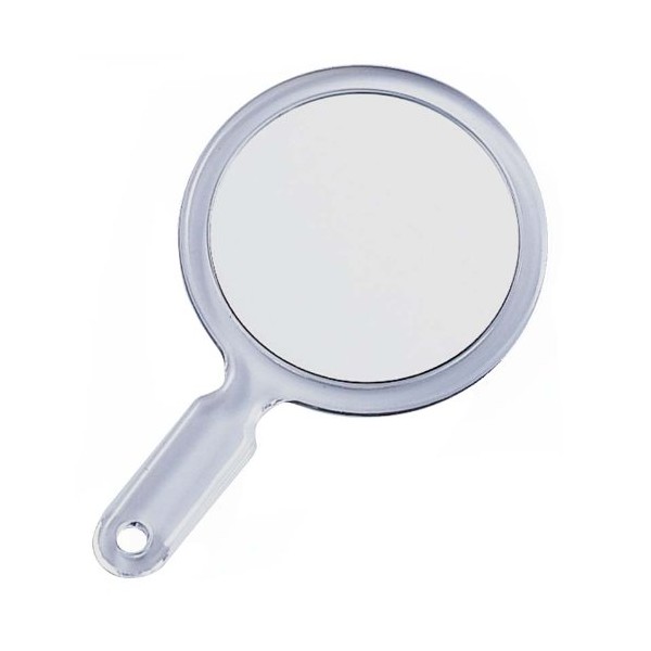 Double Sided Hand Mirror, Clear YW-800