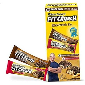 Fit Crunch Chef Robert Irvine's FITCRUNCH High Protein Bars Variety, 1.62 Ounce (18 Count)