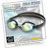 Aqua Speed Lumina Swimming Goggles with Optical Lenses, Dioptre Area,