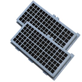 HQRP 2-Pack Active HEPA Filters compatible with Miele AH 30 fits S 2181 / S2181 Titan, S768 Canister Vacuum Cleaner, AH-30 / SF-AH30 / 7226160 Replacement