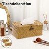 Eagrass Tissue Box, Pack of 2 Rectangular Woven Tissue Box,