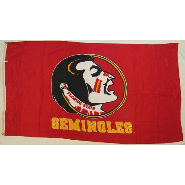 NEOPlex Florida State University Seminoles Logo Only Traditional Flag