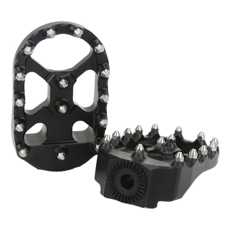 2pcs Front Foot Pegs CNC Aluminum Anodized Anti Slip Replacement