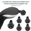 Golf Club Head Covers Woods Hybrids Value 3/4 Pack, Headcovers